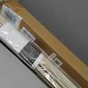 LazBlinds Manual Roll-up Bamboo Blinds, Easy Install Roller Shades for Windows, Hook-On Light Filtering Bamboo Shades for Interior Indoor Windows, 29" W x 48" H, Star-Off White