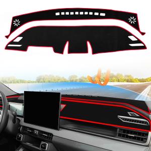 RSLUX Dash Cover for Toyota RAV4 Accessories 2026 Dashboard Cover Mat Non-Slip Center Console Protector Mat Sunshade Carpet Cover Pad Custom Fit, All Gray