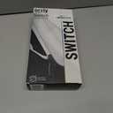 Orzly Carrying Case for Nintendo Switch OLED Console with Accessories and Game Storage Compartment - Easy Clean Case Gift Boxed (While)