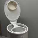 Ubbi Steel Diaper Pail, Odor Locking, No Special Bag Required, Award-Winning, Registry Must-Have, Ivory