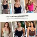 FeelinGirl Shapewear Bodysuit Tummy Control Body Shaper for Women Seamless Waist Snatching Shaper (Black, XXL)