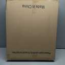 Seat Covers Full Set Fit for Honda Pilot 2005-2016 Faux Leather Car Seat Cover Waterproof Automotive Seat Cushion Protectors Compatible Airbag (5 Seats, Black)