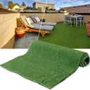 Artificial Grass Turf 4x6FT, 1.77 Inch Realistic Fake Grass Rug with Drainage, Customizable with Extra Large Size, Perfect for Indoor and Outdoor Use, Synthetic Grass Mat for Dogs