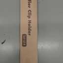 Cuddle Campus Silicone Pacifier Clip Holder with One Piece Design, Pack of 4 Soft Flexible Binky Clips with Texture for Baby Boy and Girl Set 1(6M+) (Neutral)