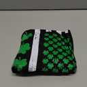 US American Flag With Shamrocks For St Patricks Day T-Shirt, L