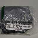 Molasus Women's Soft Cotton Underwear Briefs High Waisted Postpartum Panties Ladies Full Coverage Plus Size Underpants, 5XL Black-5pack