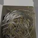 Fairy Lights 10 Feet 200 LEDs Cluster Lights Waterproof Firecracker String Light UL Plug Power Supply with Remote 8 Lighting Modes for Ceiling Bedroom Wreath Wedding Christmas, Warm White