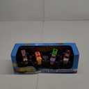 Hot Wheels Toy Monster Trucks Set of 4, 4-Pack of 1:64 Scale Alarm Squad Vehicles, Giant Wheels, Favorite Characters
