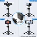 EMEET C960 Webcam with Tripod, 1080P Webcam with Microphone, Adjustable Height Mini Tripod, C960 Web Camera with Privacy Cover, Plug & Play with Stand for Zoom/Skype/YouTube/FaceTime