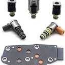 4L60E 4L65E Refurbished Trans Master Solenoid Kit Compatible with GM EPC Shift 2003-On 6pc Set (4L60E 03- Set)