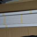 ECOOPTS 36" H x 84" W Vinyl Picket Fence Panels White Decorative Fence for Garden Patio Yard Pool Walkways (34 Pickets, Straight)