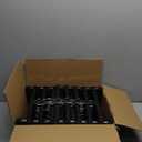 HOUSE DAY Black Pants Hangers 50 Pack, 12 Inch Skirt Hangers with Non-Slip Big Clips and 360 Swivel Hook, Heavy Duty Slim Plastic Pant Hanger, Space Saving Clip Hanger for Pants, Skirts, Shorts