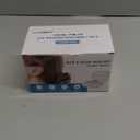 FullWoyi Nose Wax Kit Men, Nose Hair Waxing Kit with 100 g Wax, 70 Applicators, Ear Hair Removal Kit for Men Women, Adjustable Constant Temp with LED Display, USB Heated, Pocket-Size, Black