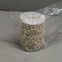 Jerler Pearl Garland 44 Yards/131 Feet Artificial Pearl Bead Chain Trim Strands Roll, Ideal for DIY Crafts, Christmas, Wedding, Bouquet and Party Decoration (4mm-Ivory)