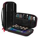 LM BODYCARE Carrying Case for Nintendo Switch 2 (2025), Large Capacity Portable Hard Shell Pouch Carrying Travel Game Bag for Switch 2, with 10 Game Card Slots & Pockets for Console & Accessories