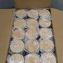 8 OZ Thick Candle Jars for Making Candles 15 Pcs, Clear Empty Jars with Wood Lids for Candle Making, Sample Container