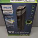 Philips Norelco Multigroom 5000 Series, All-in-One Trimmer and Hair Clipper, 18-Piece Men's Grooming Kit for Beard, Face, Hair, Body and Intimate Areas, No Blade Oil Needed, Model MG5910/49 (Black)