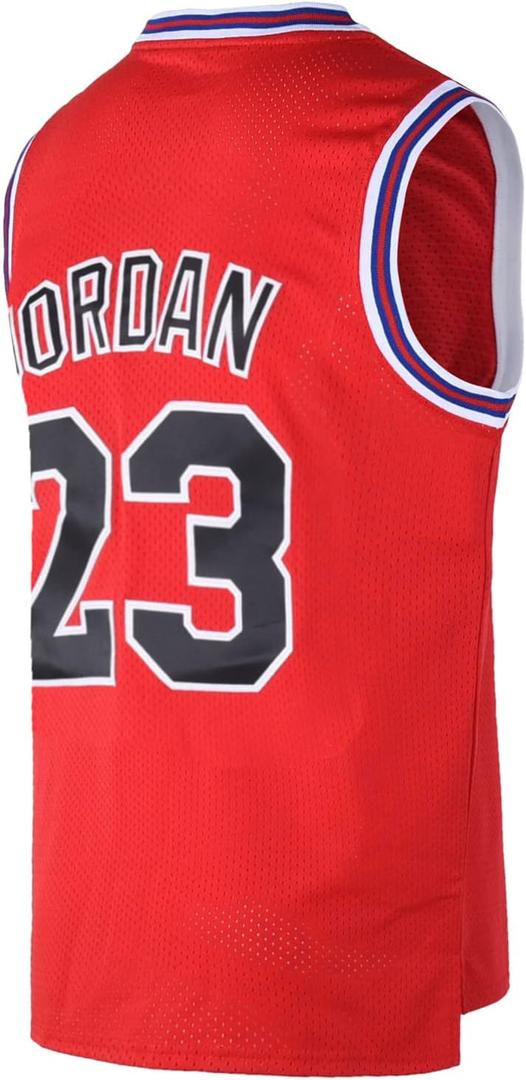 Youth Basketball Jersey Space Movie Jersey for Kids,Youth Shirts for School, Gift for Kids (Small, Red)
