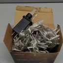 JMEXSUSS 2 Pack 100 LED Color Changing Christmas Lights, Connectable Warm White & Multicolor String Lights Outdoor Waterproof, Clear Wire Christmas Tree Lights Indoor for Xmas Bedroom Proch Decoration