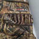 HISEA Hunting Waders for Men with 600G Insulated Boots, 4.5mm Neoprene Waterproof, Bootfoot Chest Wader Fishing Duck Hunting (9, Next Camo Evo(s))