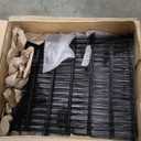 15 Panels Decorative Garden Fence with Gate, 32 in(H) X 35.4 ft(L) No Dig Dog Fence Animal Barrier Outdoor for Yard, Rustproof Metal Garden Edging and Borders, Temporary Fencing Stakes