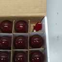 Novelty Lights Incandescent G30 Globe Replacement Bulbs - Outdoor Individual Bulbs for Events, Holiday Parties, Patios, and More - C7/E12 Candelabra Base, 5 Watt Lights (Red, 25 Pack)