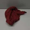 Keketoarrange Burgundy Table Runner Red Table Runner Cheesecloth Gauze 120 Inch 10 FT Rustic Boho Cheese Cloth Runner for Wedding Baby Bridal Shower Party Long Sheer Spring Home Decorations