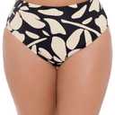 S3 Swim Women's Standard Classic High Waist Bikini Bottom, Bahia Floral Size M