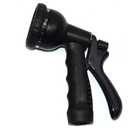 Xiaohu Adjustable Garden Hose Nozzle 1PCS Adjustable Hose Nozzle 8 Type high Pressure Power Water Gun Garden Sprinkler Lawn Sprinkler car wash Water Gun (Color : Black)