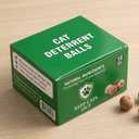Cat Repellent Outdoor & Indoor, Natural Cat Deterrent Balls with Essential Oils to Help Keep Cats Off Yard, Garden, Lawn, Plants, Furniture & Trash Can Areas, Long-Lasting Repellent, 10 Pack