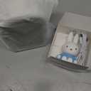 Mipow X Miffy Cool Mist Humidifier - Ultrasonic Quiet, Mini Cute Humidifier with Night Light, 380ml Humidifiers for Bedroom/Babies Nursery/Office (White(Blue Miffy))