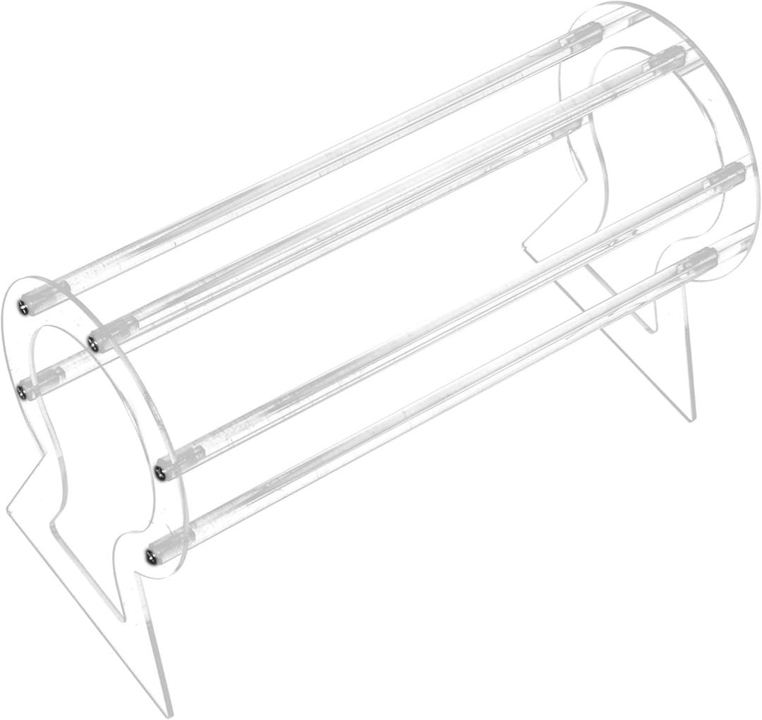 Hemoton Soporte para banda para el cabello, soporte para tocado, organizador de escritorio con ahorro de espacio