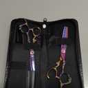 Purple Professional Hairdressing Scissors Hairdresser Hairstylist Cutting Hair & Thinning Hairdressing Scissor (6-inch 2pc)