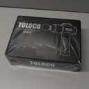 TOLOCO MassageGun, Deep Tissue Back Massage for Athletes for Pain Relief, Percussion Massager with 10 Massages Heads & Silent Brushless Motor, Christmas Gifts for Women, Men, Black