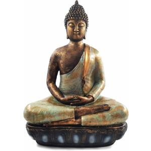 Buddha Statue for Home Decor.12" Buddha Statue (The Moment of Enlightenment) Meditation Buddha,Collectibles and Figurines,Yoga Zen Decor,Spiritual Living Room Decor,Hindu and East Asian Dcor