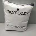 Momcozy Baby Wrap Carrier, Easy to Wear Infant Carrier Slings, Lightweight Hands Free Baby Sling, Adjustable Baby Carriers for Newborn to Toddler 8-35 lbs, Black