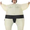 TOLOCO Inflatable Kids Sumo Wrestler Wrestling Suits Halloween Costume