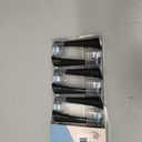 Replacement Heads Compatible with Oral B iO 3 4 5 6 7 8 9 10 Series Electric Toothbrush, 8 Pack, Black