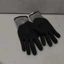 toolant 100% Waterproof Gloves for Men and Women, Winter Work Gloves for Cold Weather, Touchsreen, Thermal Insulated Freezer Gloves, With Grip, Grey, Large