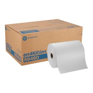 enMotion Georgia‑Pacific (by GP PRO) 10 in 800 Linear Feet Paper Towel Roll, White, 6‑Roll Case Paper Towel Rolls, 89460, 6 Count