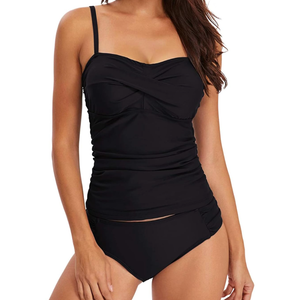 Aqua Eve Tankini Bathing Suits for Women Plus Size Swimsuit Best Tummy Control Swimwear 16W
