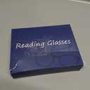Reading Glasses Women Fashion Designer Computer Blue Light Eyeglasses Cute Stylish Reader Wide Square Frame, +1.25