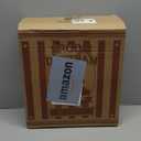 Eyliden Commercial Angle Broom and Dustpan Combo, with Long Handle, Lobby Dust Pan Sweep Set for Outdoor Garages Courtyard Sidewalks Decks Indoor Home Kitchen Room Office (Black Broom+Dustpan)