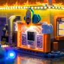 LocoLee Light kit Compatible with Lego 10352 The Simpsons: Krusty Burger - No Model Only Light, LED Lighting Accessories Compatible with Lego 10352 Krusty's Burger Joint (RC Version)