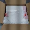 Amazon Basics 13 Gallon Tall Kitchen Drawstring Trash Bags, White with Red Drawstring, 10% Post Consumer Recycled, 200 Count