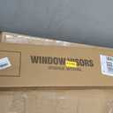 YQAUTEC Window Visors Rain Guards Shield for 2015-2020 Chevy Tahoe/GMC Yukon(Not for XL or Denali), Out-Channel Window Wind Deflectors Vent Rain Visors Shades for 15-20 Cadillac Escalade(Not for ESV)