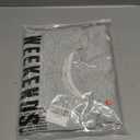 EGELEXY Football Game Day Sweatshirts Weekends Coffee and Football Sweatshirt Women Football Mom Crewneck Pullover (Medium, Grey)