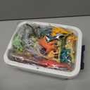 34PCS Dinosaur Toys for Kids 3-5 with Storage Box,Realistic Dinosaur Figures for Kids 3-5 Years Old,Birthday Gift for Boys Girls