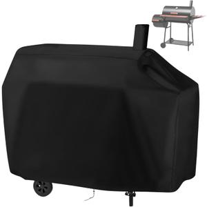 Charcoal Grill Cover for Royal Gourmet CC1830W 30 Charcoal Grill, Smoker Grill Cover for Outdoor Grill Waterproof BBQ Grill Cover