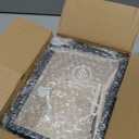 Clear Piggy Bank with Lock, Large Money Saving Jar Money Bank Box Container for Cash Saving, Openable Clear Money Coin Change Bank Jar Container Penny Piggy Jar Bank for Adults Kids, Black